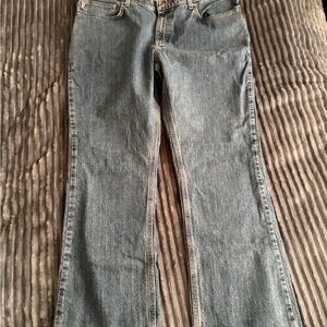 Carhartt Blue Denim Straight-Leg Jeans